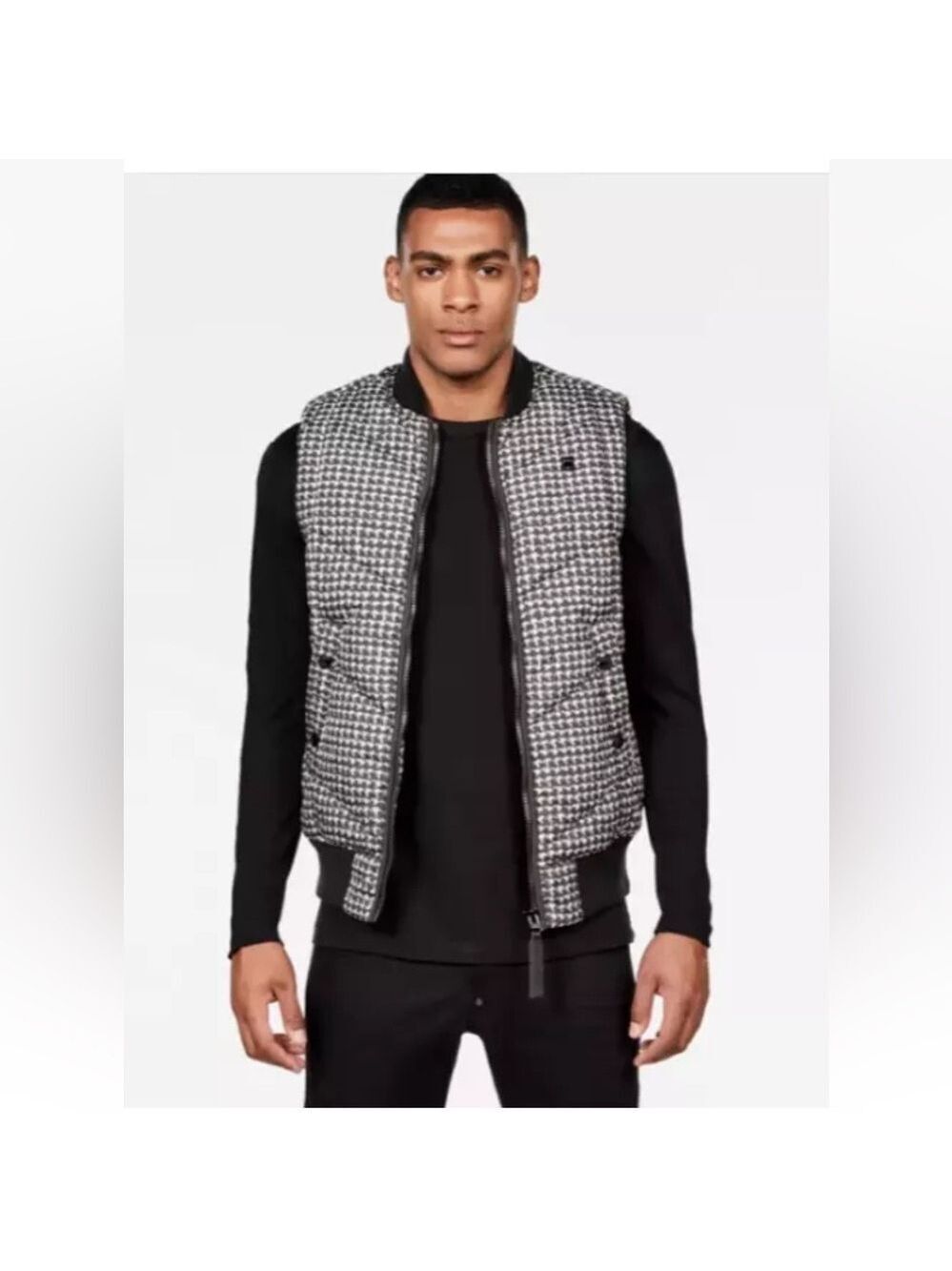 G-Star Raw Men's Whistler Meefic Quilted Vest Sz L